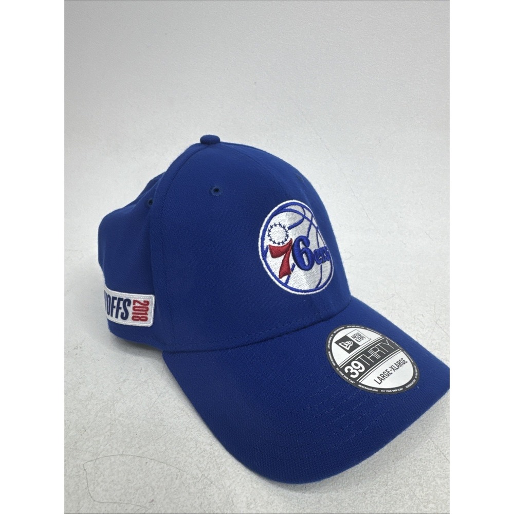 76ers new era 39 Thirty L/XL Flex fitted playoffs 2018 Hat